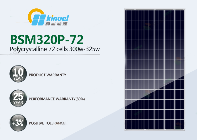 4BB poly solar panel 315w 320w 325w 72 cells series