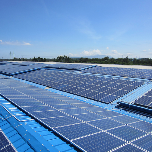 江西1.2MW开网太阳能电站