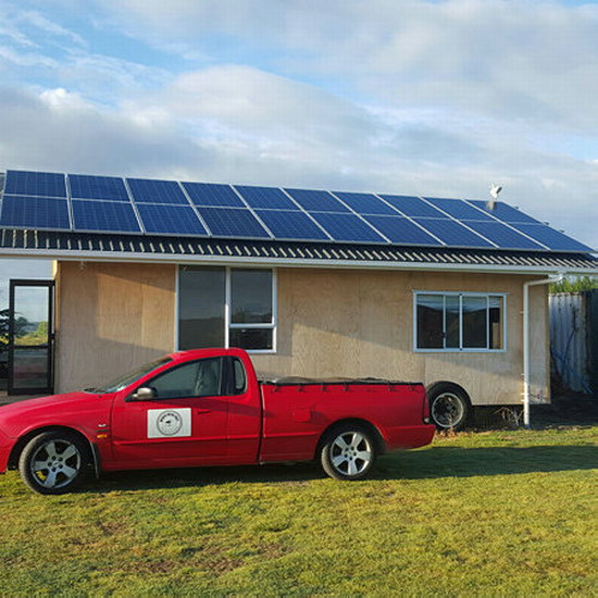 新西兰家用离网5KW太阳能发电系统
